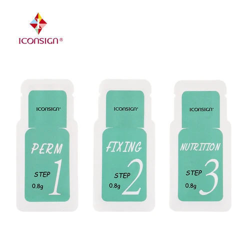 Nueva llegada 10 unids/lote # 1 # 2 # 3 bolsitas elevador de pestañas permanente de pestañas nutrición estereotipo higiene uso conveniente