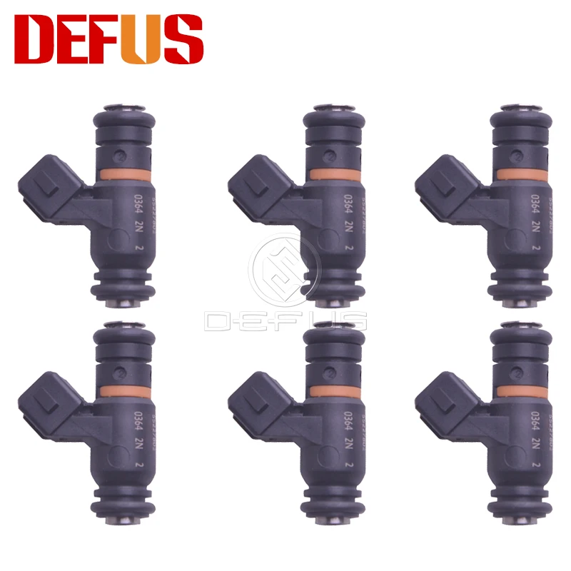 6X Fuel Injector OEM 55227802 for Fiat Uno Way Vivace 1.4 8 13-16 Ipe017 Fuel Injection Valves Nozzle Bico Injetor