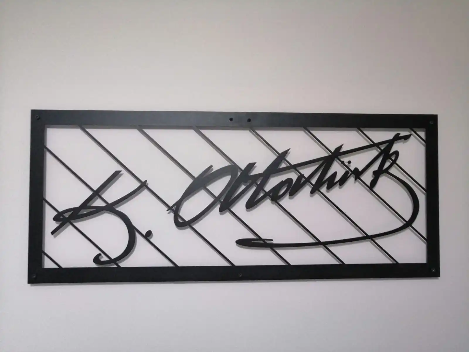 Металлический TABLO MT38016 WOODSHUT