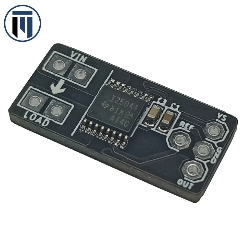 Sensitive Current Sensor Module, INA250A4, Gain Ratio: 2 V/A, Shunt Resistance: 2 mOhm, Resistance Tolerance:  0.1% Max.
