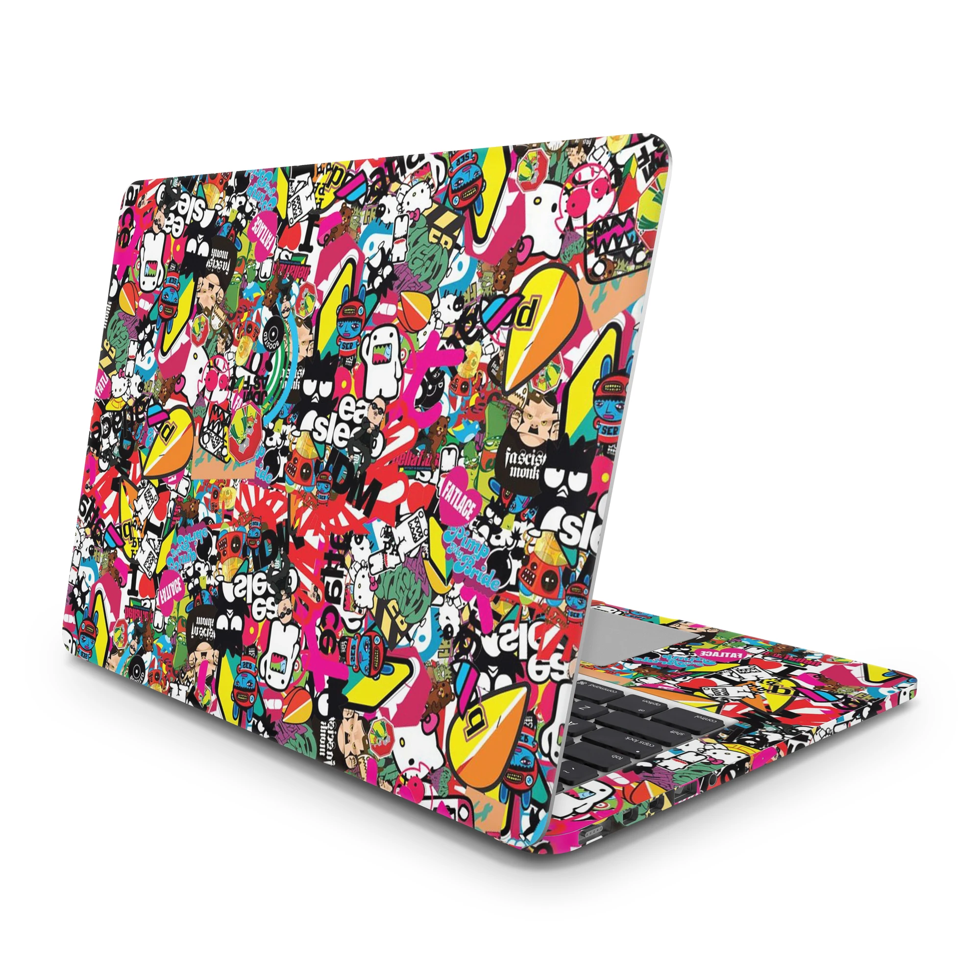 Sticker Master Sticker Bomb 1 StickerBomb Laptop Vinyl Sticker Skin Cover For 10 12 13 14 15.4 15.6 16 17 19 