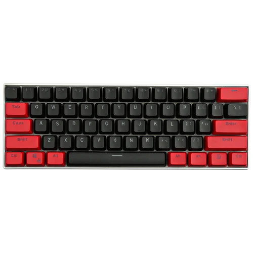 Imagen 2 del producto (Solo se venden teclas) Teclas RK 61 Material PBT OEM Teclas de alta calidad, Teclas de teclado mecánico de dos colores retroiluminadas