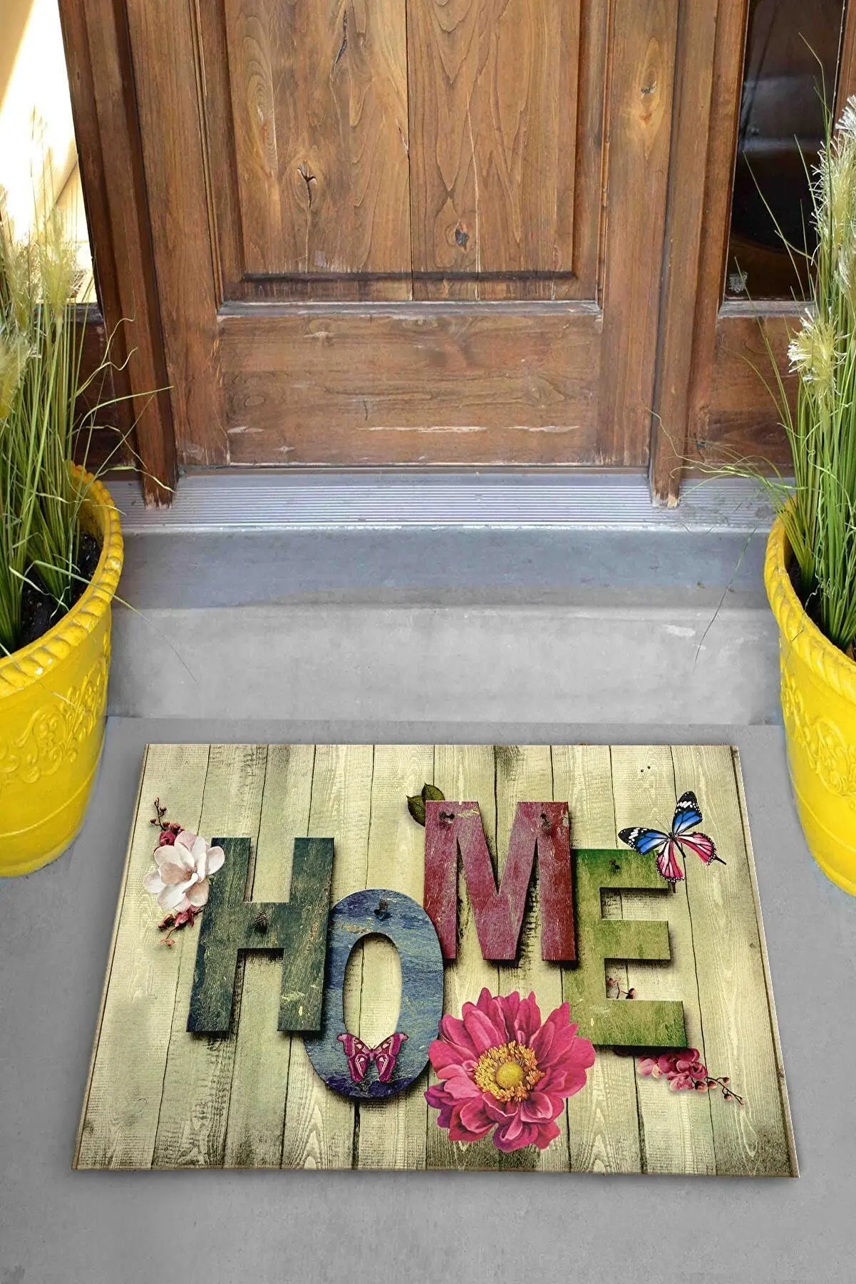 Home Decorative Door Mat, Carpet Indoor Outdoor Doormat 40x60(Cm), Highly Absorbent, Printed Waterproof Non Slip Floor Mats Rugs