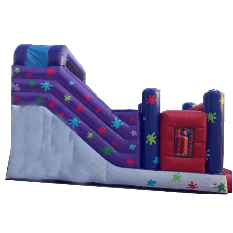 Scivolo gonfiabile personalizzato con casa di rimbalzo castello di salto combo gonfiabili presa di fabbrica giocattolo gonfiabile per bambini