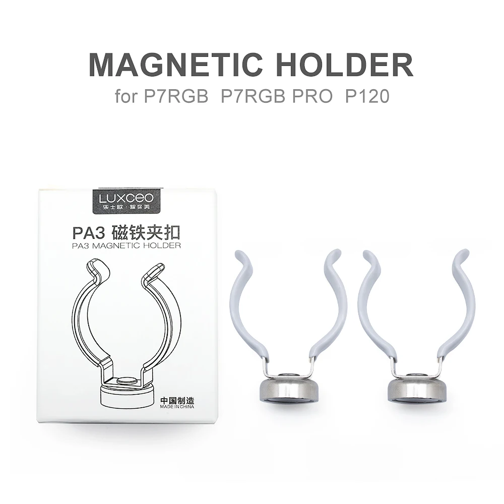 Magnetic Clips Holder for LUXCEO P7RGB P8  & PRO P120 Video Photography Light