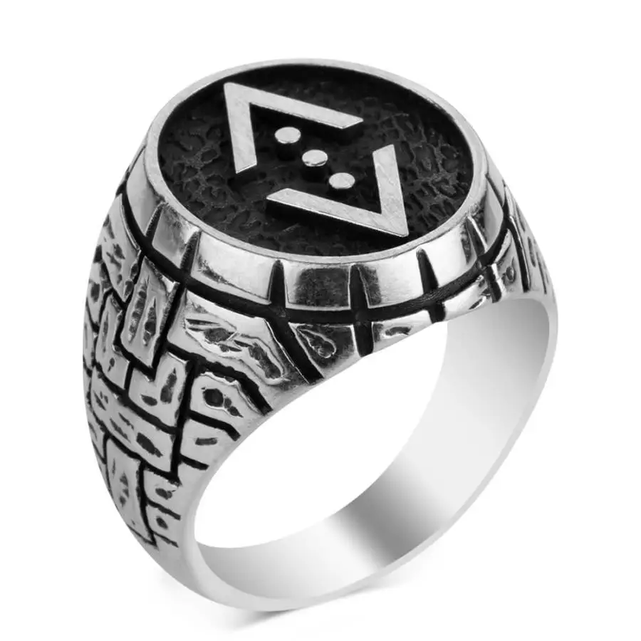 925K Real Sterling Silver ÇUKUR TV SERIES Special Edition Yamac Kocavalı Ring For Unisex Jewelry Handmade Gift Him Freeshipping