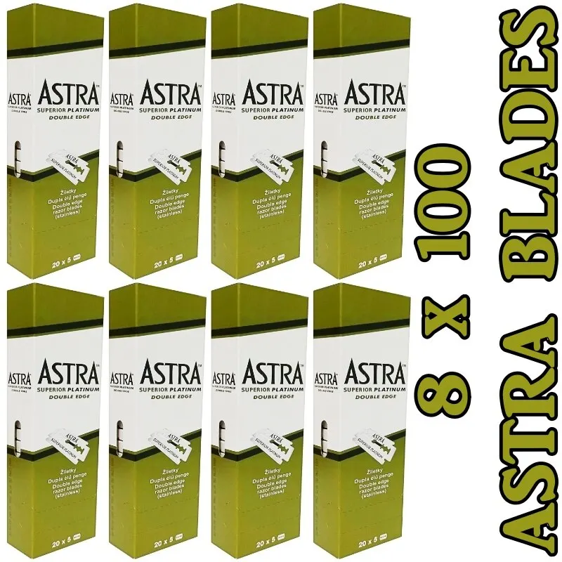 

Astra double edged razor 8 packs / 800 pcs FREE SHİPPİNG