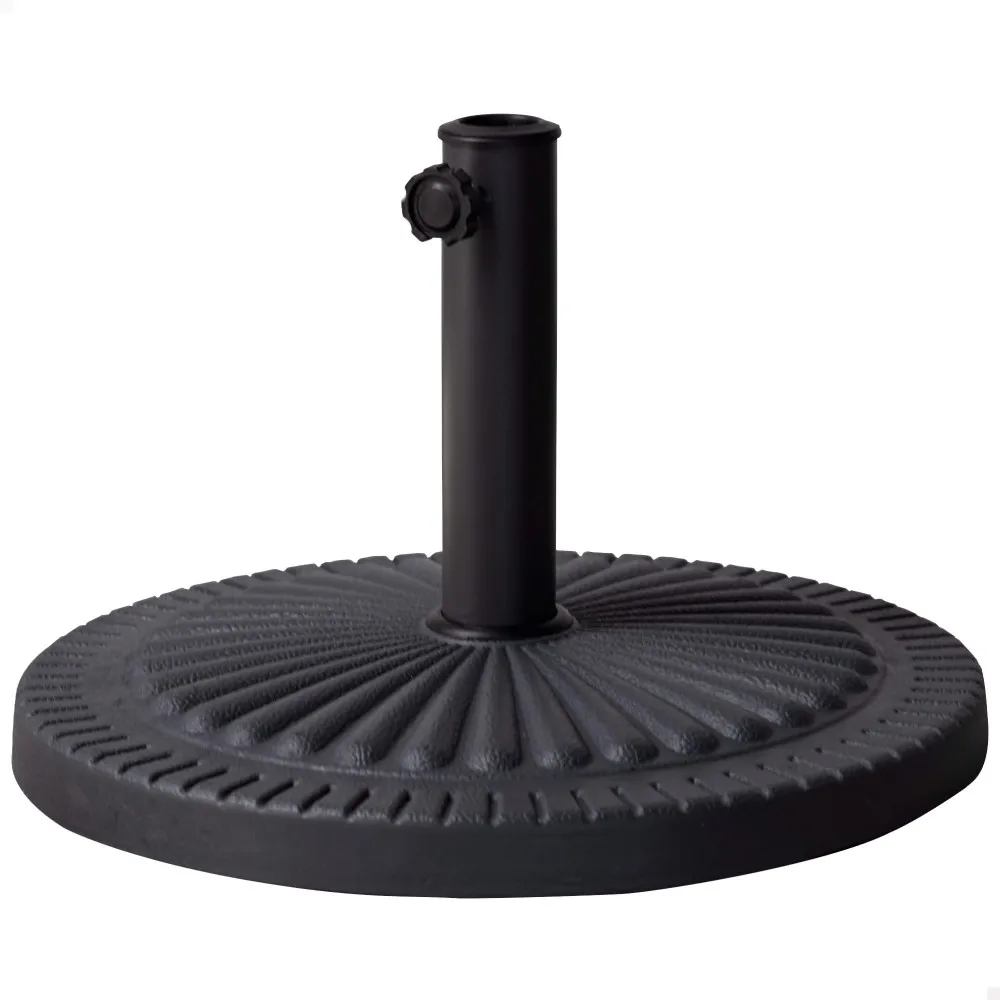 Base polyresin aktive garden circular umbrella, garden umbrella stand, foot umbrella, Base umbrella, sun umbrella, sun umbrella, sun umbrella, garden terrace umbrellas, foot sun shade, garden sun shade, foot sun shade