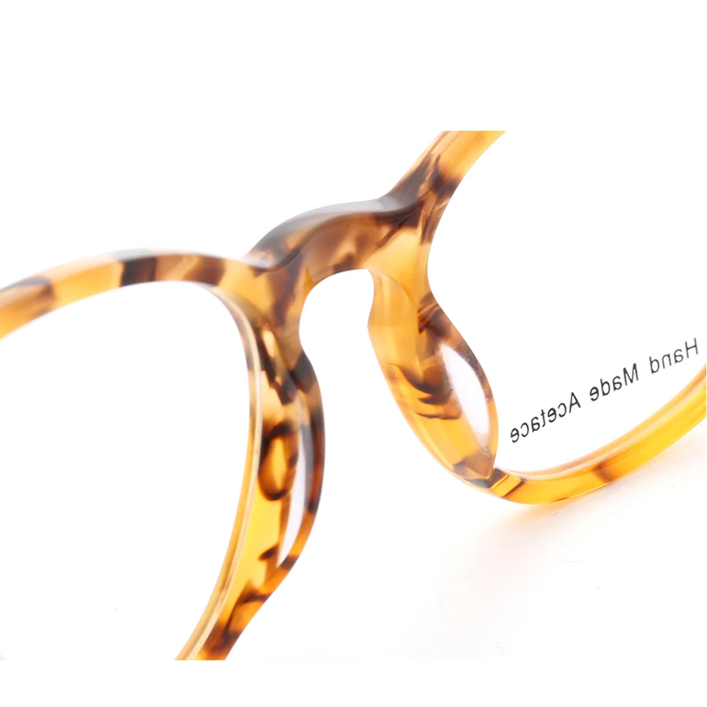 Retro Women Round Eyeglass Frame for women Optical Glasses Frame Square Leopard Print Tortoise Fashion Blue Green Floral Eyewear