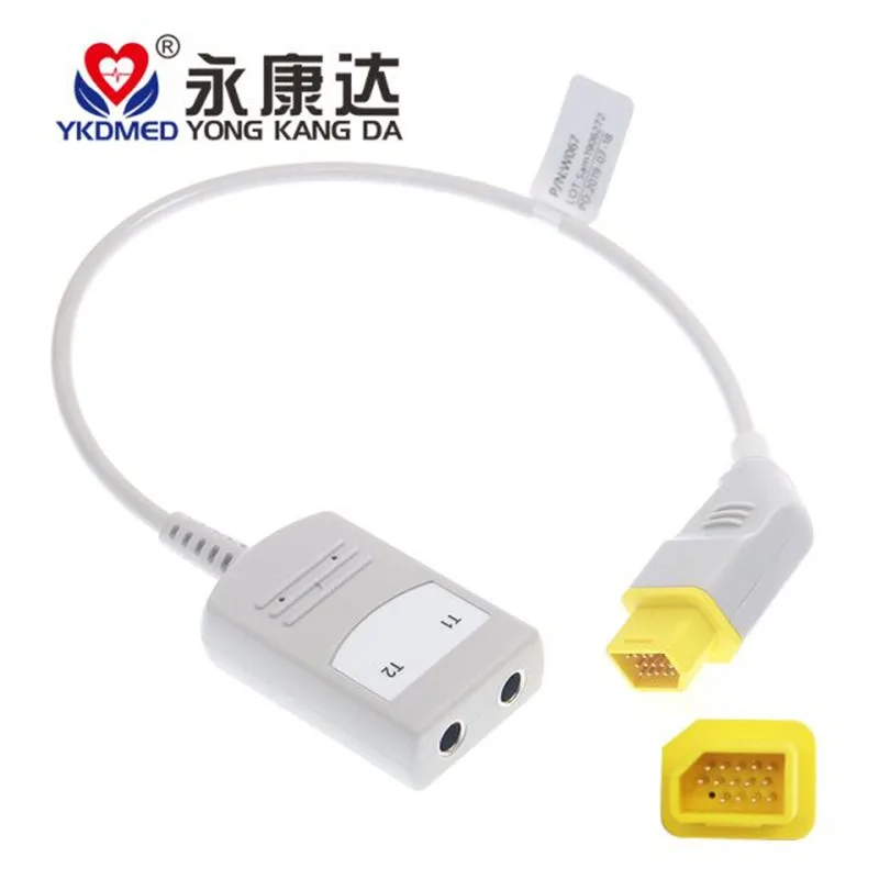 

Compatible Nihon Kohden 14Pin Tempreture Adapter Cable