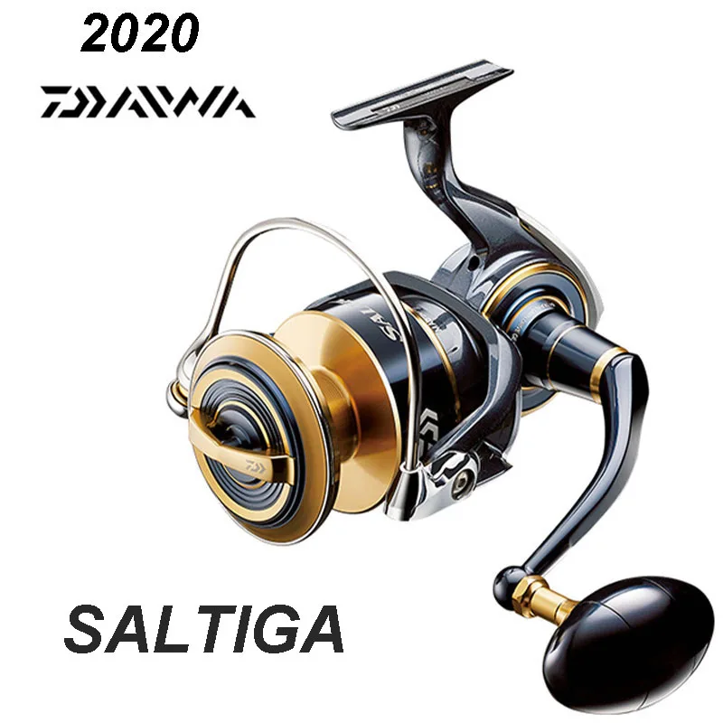 

2020 NEW DAIWA SALTIGA 8000P 8000H 10000P 10000H 18000H 12BB+1 Spinning Fishing Reels Saltwater Fishing Wheel Made in Japan