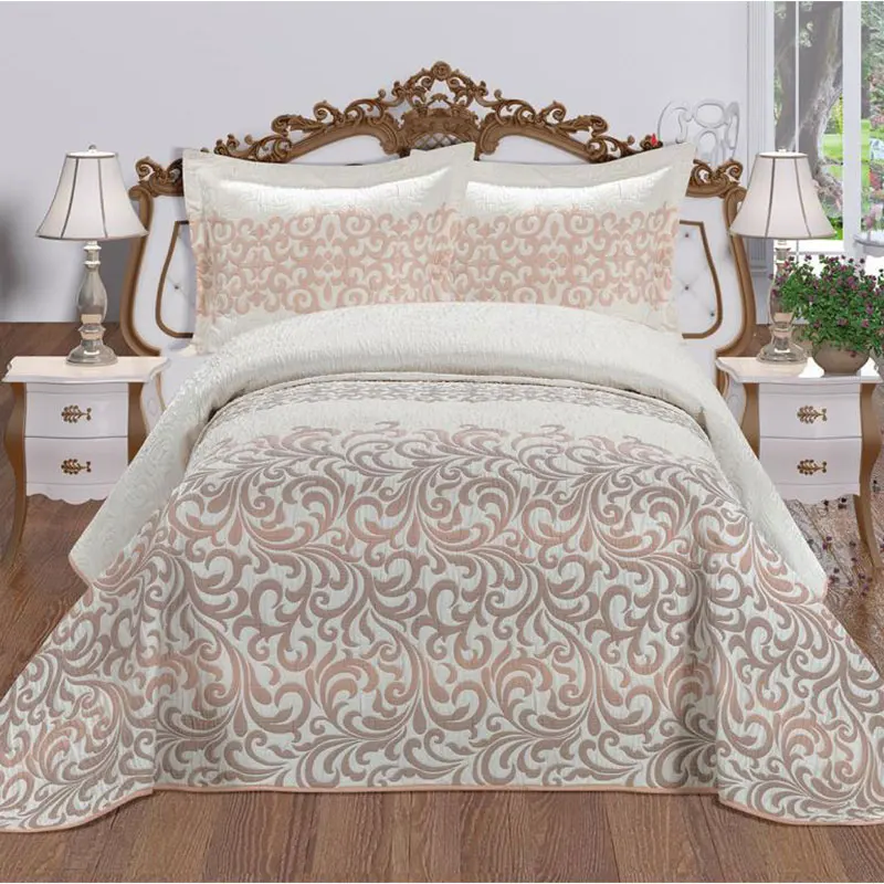 2022 Special Edition Double Bedspread Set Bedspread For Double Bed Cotton Fabric Pillow Covers Pillowcases 240*260 CM