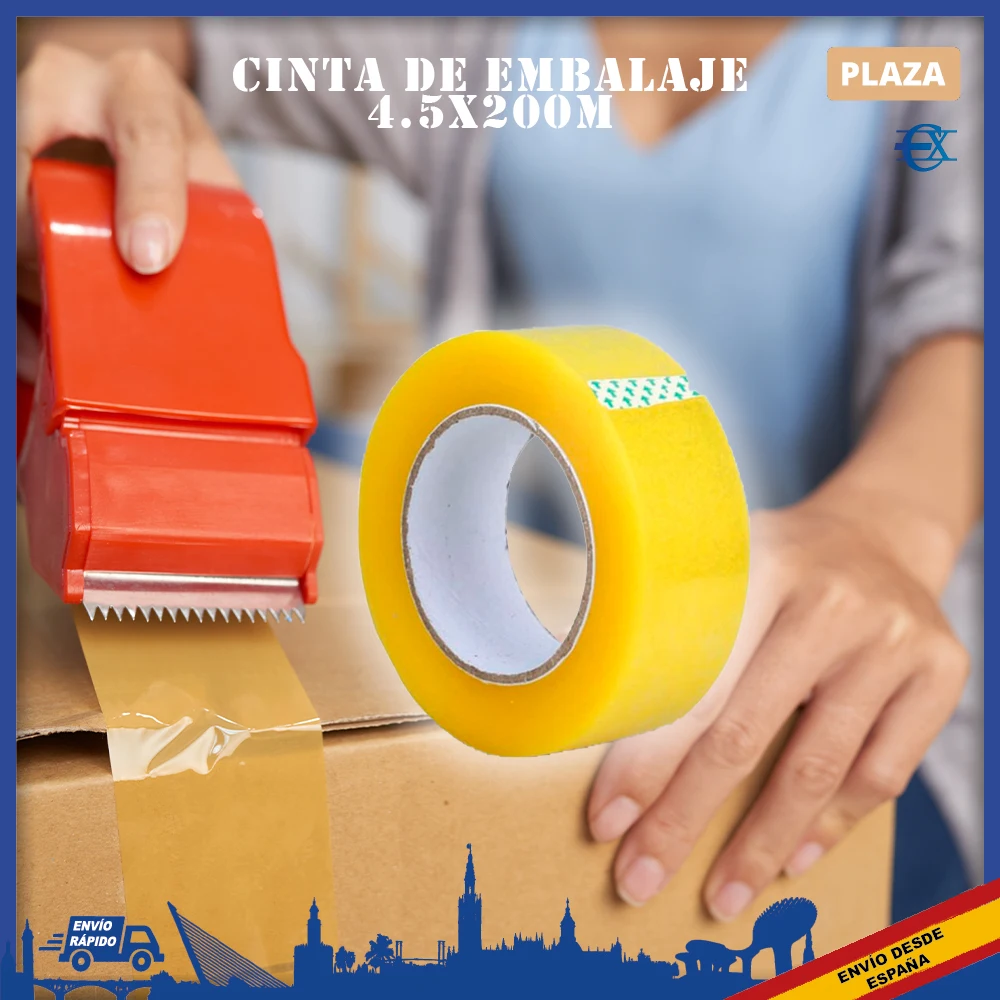 EUROXANTY®Adhesive tape | Zeal | Packing tape | Zeal 20 meters | Packing tape 20 meters | Transparent tape