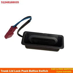 51248168035 Trunk Lid Lock Push Button Switch For BMW E39 E60 525 528 530 540 M5 Trunk Push Button Handle 2046802391