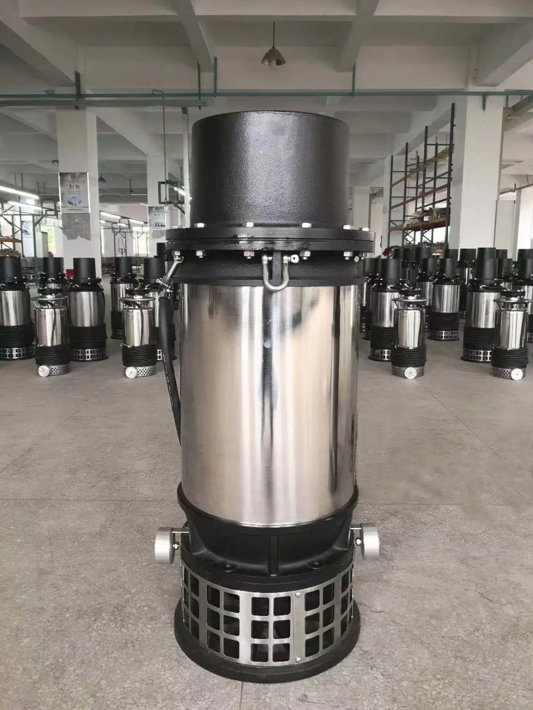 Large Volumn Salt Water Sacrificial Anod Submersible Drainage Pump for Fish Farming Aquaculture Fish Pond Sump Circulation Pump