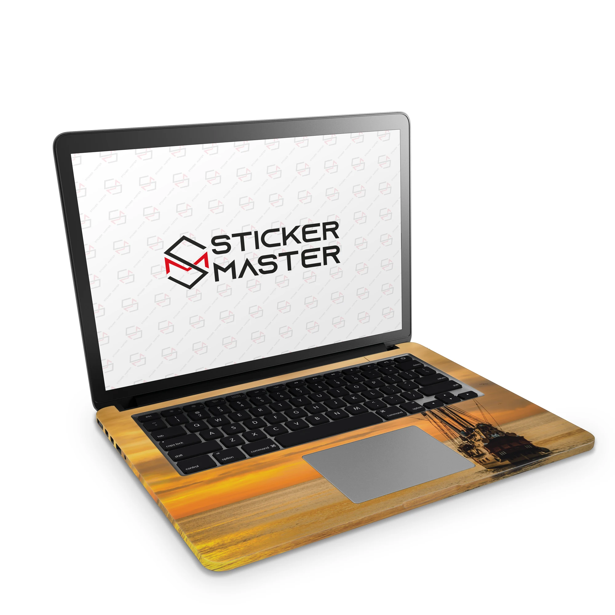 Sticker Master Sunset And Sailboat Laptop Vinyl Sticker Skin Cover For 10 12 13 14 15.4 15.6 16 17 19 