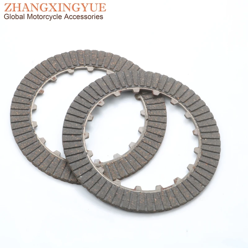 2pc Motorcycle clutch friction plate for HONDA C50 C70 C100 C102 C110 S65 ST50C 22201-040-000 22201-165-951