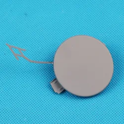 Tapa de cubierta de ojo de gancho de remolque de parachoques delantero 8T0807241C, pintura para hornear para Audi A5 S5 Cabrioled A5 Sportback 2012-2017 8T0 807 241C