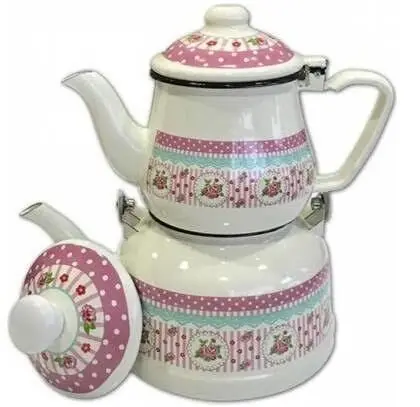 Colorful flower teapot tea set tea cooking luxury kitchen products luxury home product stylish household products