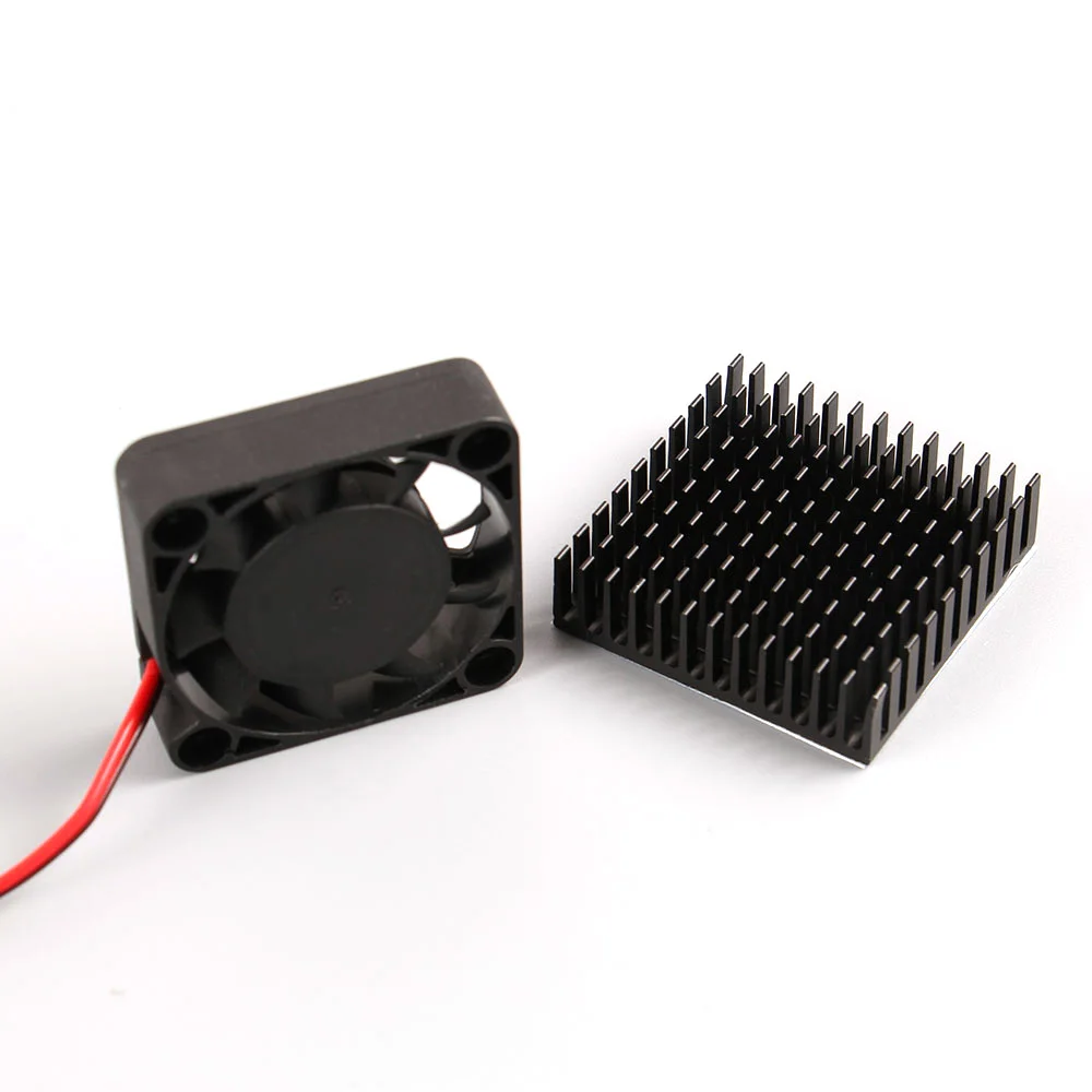 Mini Cooling Fan DC 3.7V 5V 12V 24V  Heat Sink 40x40mm 4010 Brushless XH2.54 2-Pin Cooler  Radiator Combination