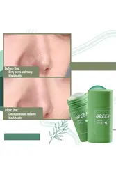 Green Tea Extract Blackhead and Acne Mask and Green Tea Mask Stick Premium Safe and No Harmful Chemicals Face Mask