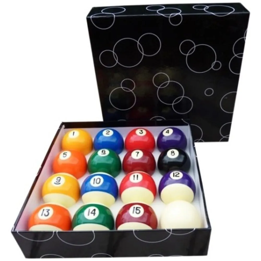 American Billiard Ball Set Diameter 57.2 mm Perfect Balance and Control A1 Polyester