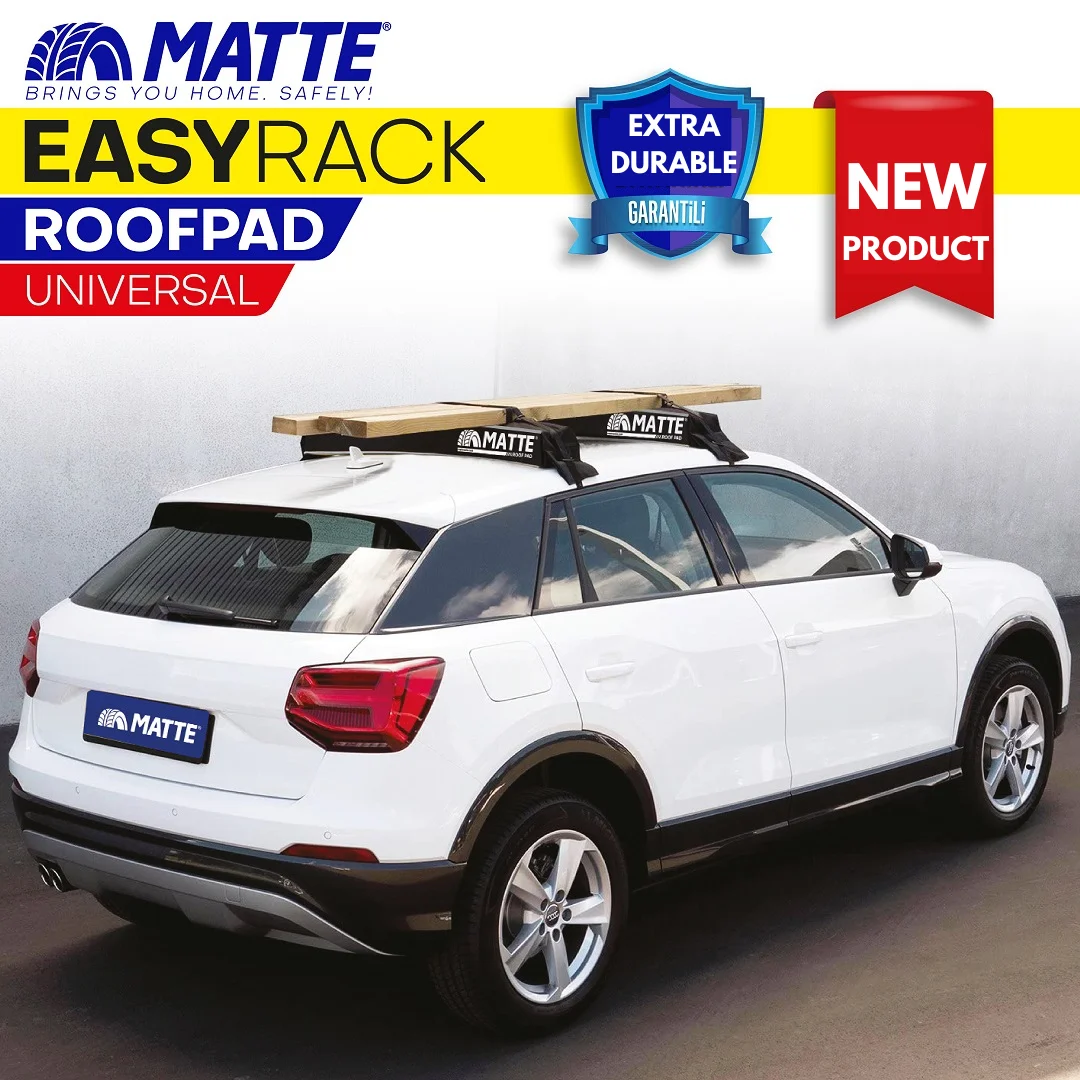 Matte EasyRack Universal RoofPad Roof Rack Roof Bag Ultra Durable Easy Assembly High Quality Made in Turkey