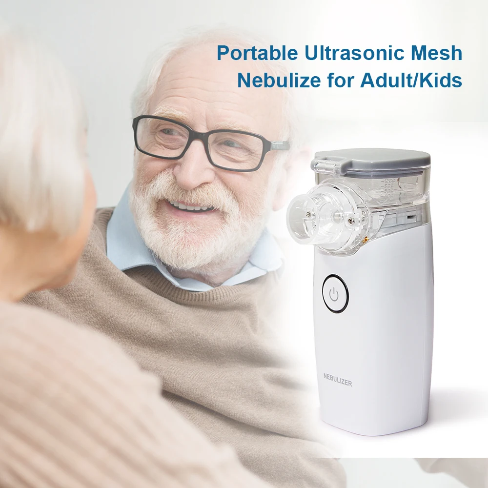 

CONTEC NE-M01 Portable Inhale Mesh Nebulizer Travel Silent Ultrasonic Inalador Nebulizador Children Adult Automizer