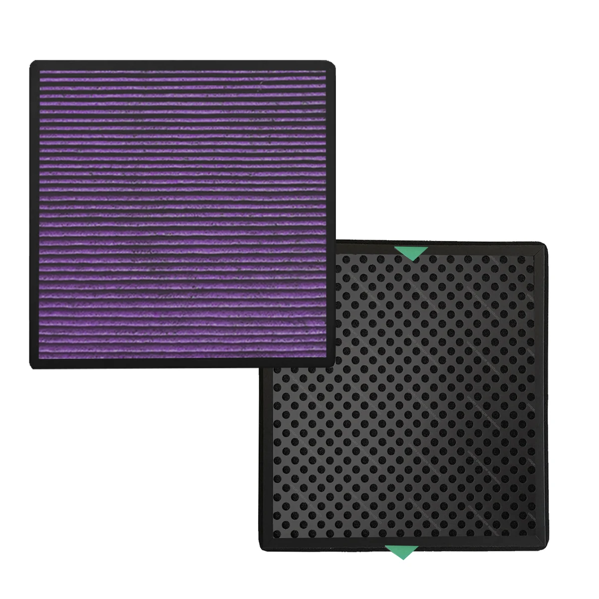 Filtro personalizado hepa + carvão ativado composto multifuncional filtro 280*280*30mm para boneco h680к e filtro protetor