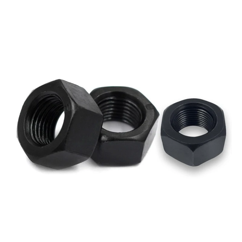 8.8 Grade Hex Nuts Surface Black M3 M4 M5 M6 M8 M10 M12 M14 M16 M18 M20 M22 M24 M27 M30 M33 M36 GB6170