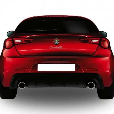 

For Alpha Romeo Giulietta series (2011-2020) rear bumper attachment diffuser lip (Plastic)