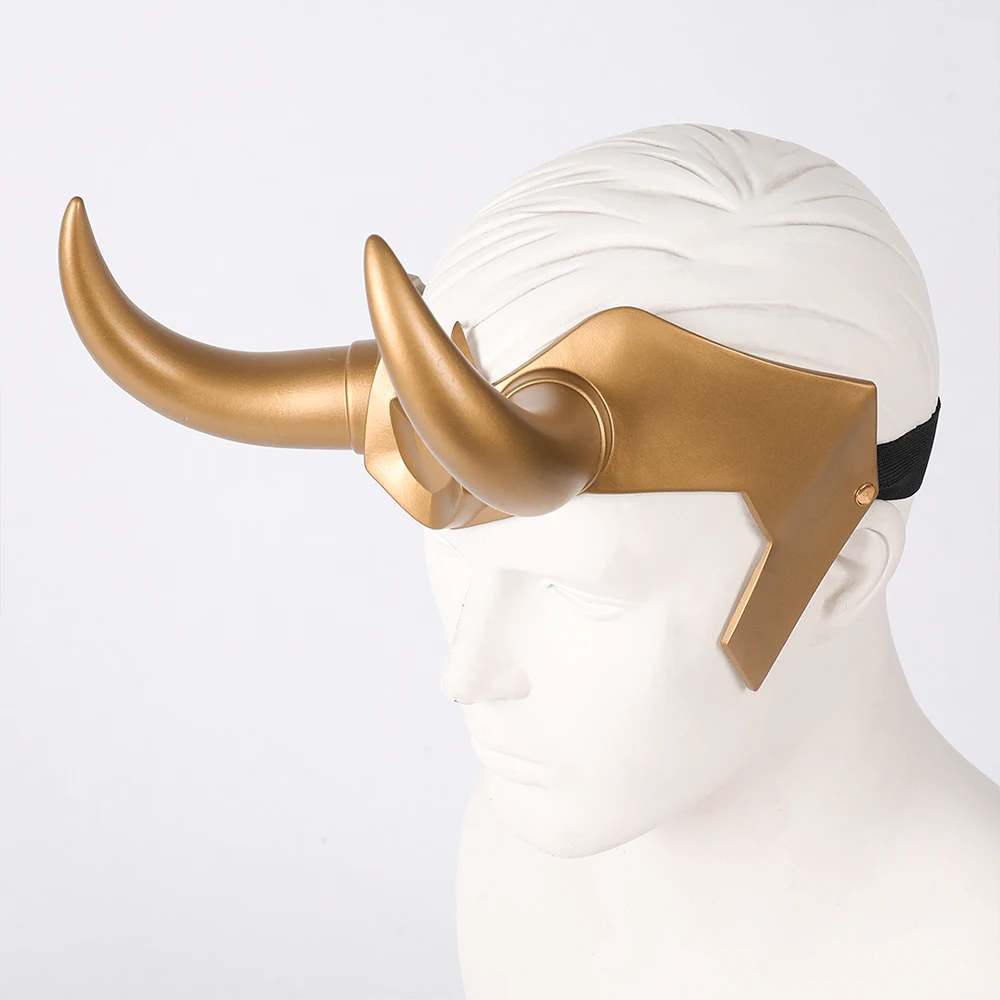 Bulex Lady LOKI Mask Superhero Sylvie Movie Cosplay Costume PVC Adult Helmet Props Halloween Women Mask Accessories Props