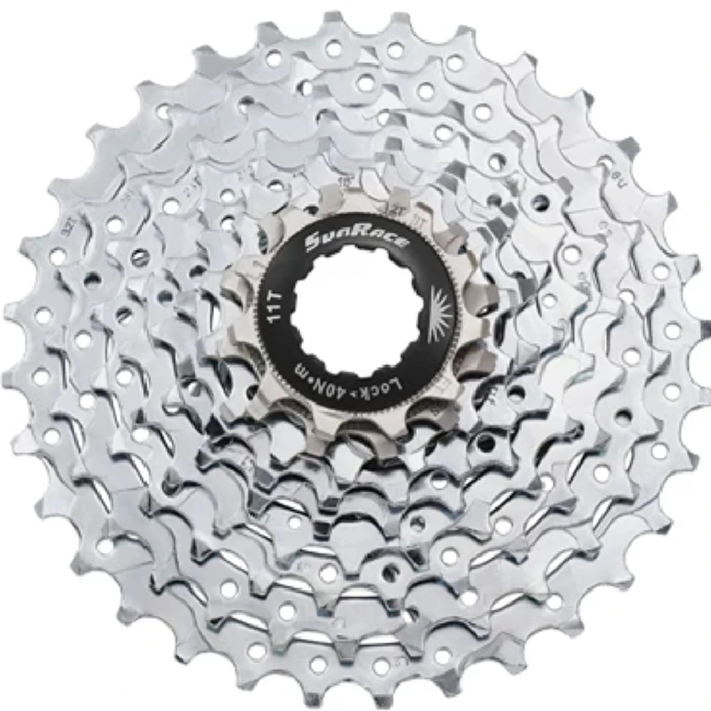 SunRace 9 Speed CSM980 990 CSM98 CSM90 9AW 9AX 9S 11-40T 36T 34T 9V Wide Ratio Bike Cassette Mountain Bicycle MTB Road Freewheel