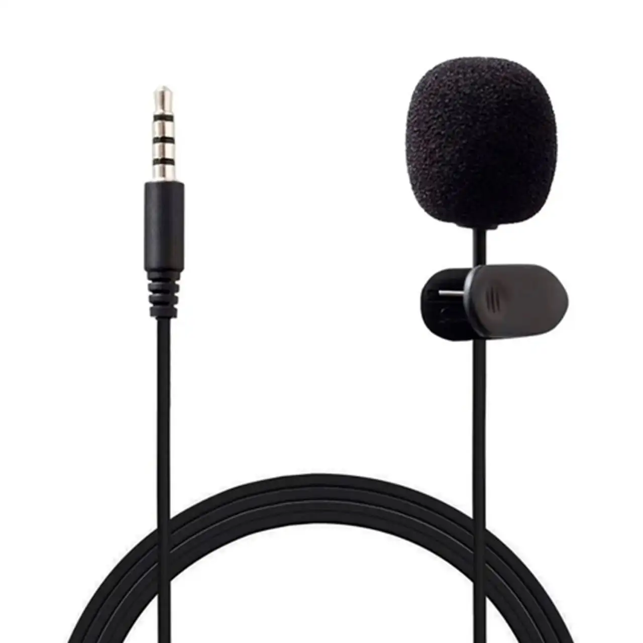 Lapel Microphone For Recording Computer P2/Clip Microphone Lapel For Mobile Phone PC Laptop Laptop For Audio Voice