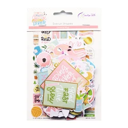 Kreatywna ścieżka 148 sztuk papieru Diecuts efemera kształty upiększeń folia projekt Craft Scrapbooking Cardmaking Journal Decoration