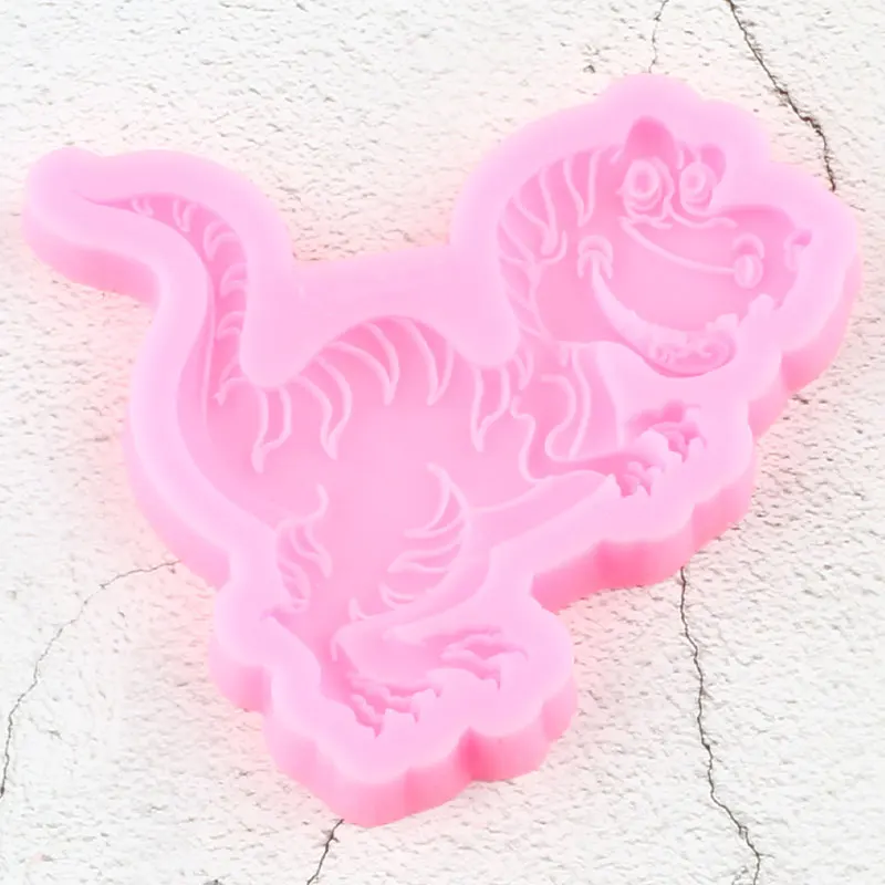 Dinosaur Silicone Mold Candy Resin Moulds Chocolate Fondant Molds Baby Birthday Cake Decorating Tools Cookie Baking Mould