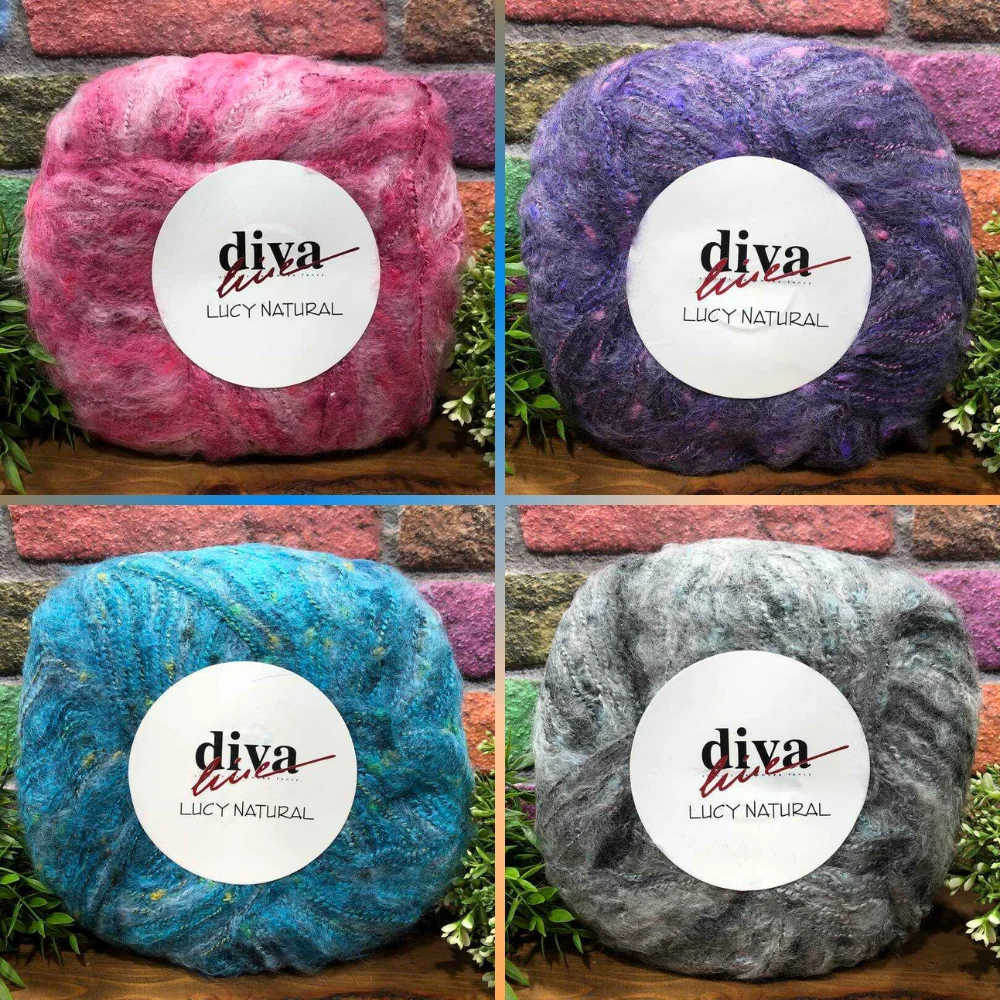 

Mohair Cheese Balls Lucy Natural Lux Yarn - 300g - 600m - Acrylic - Polyester - 8 Color Options - Home Textile, Shawl, Beret, Cardigans, Fantasy Thread, Vest, Booties, Scarf, Amigurumi, Accessory Materials, DIY