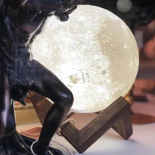 Fercura Moon Night Light White