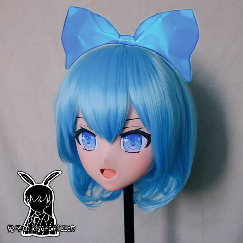 

(KM9111)Quality Handmade Female/Girl Resin 3/4 Head Japanese Cartoon Character Cosplay Kigurumi Mask Crossdresser