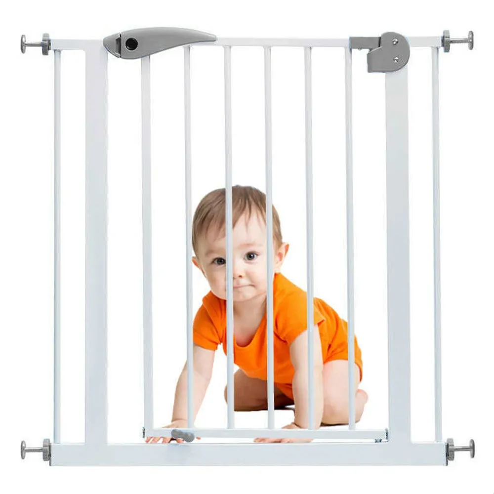 Kinderen Veiligheid Gate Pak 83 - 95 Cm Baby Bescherming Veiligheid Trappen Deur Hek Voor Kinderen Veilig Deuropening Huisdieren Hond isoleren