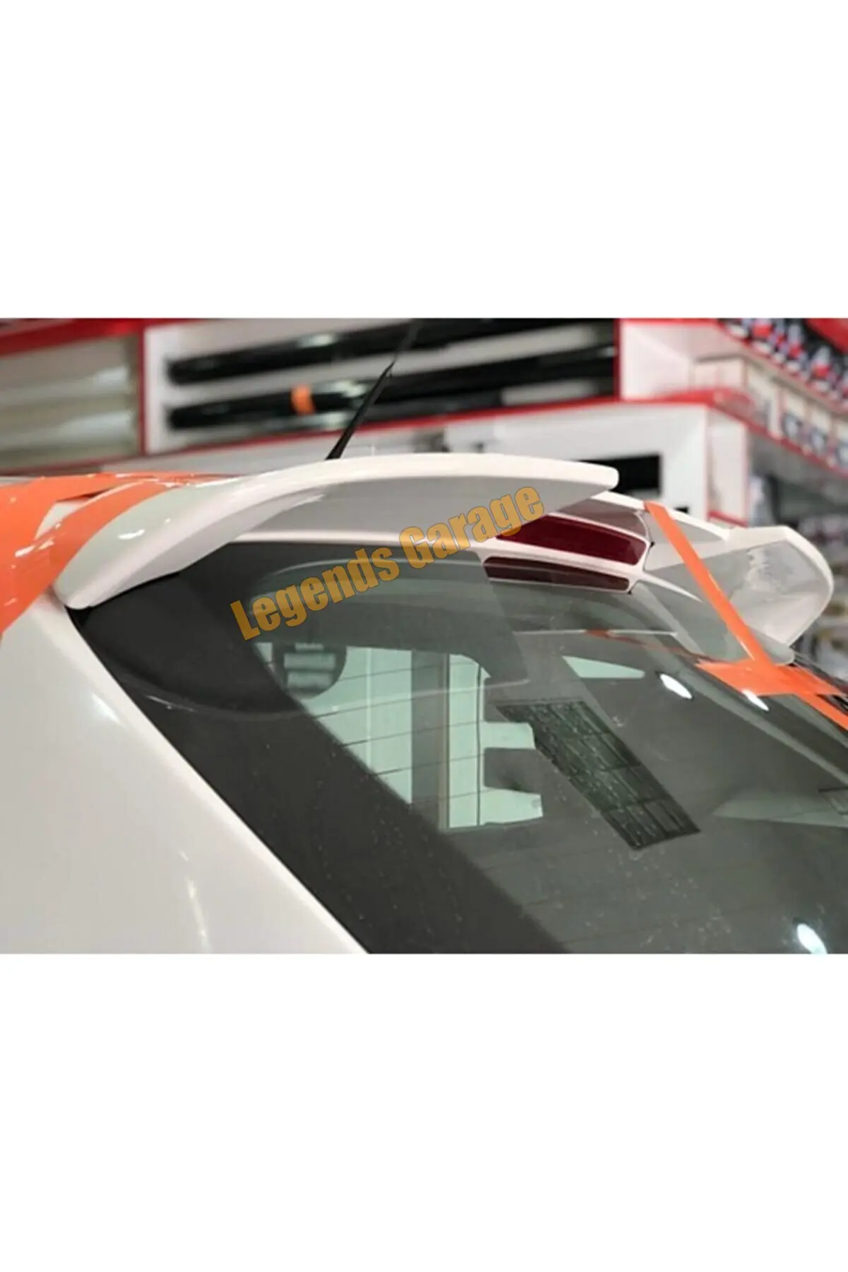 For Seat Ibiza  Spoiler 2 Doors 2009-2017 Styling Stylish Sport Wing  Antenna Spoilers  Auto Accessory Spoiler Car Styling