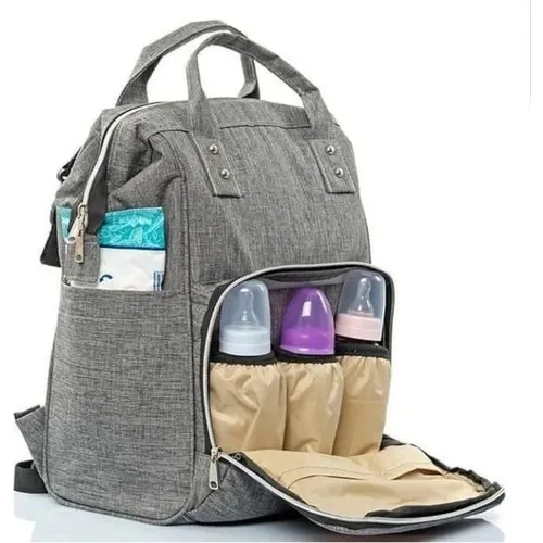 Prens Bebe Functional Mother Baby Care Backpack Gray