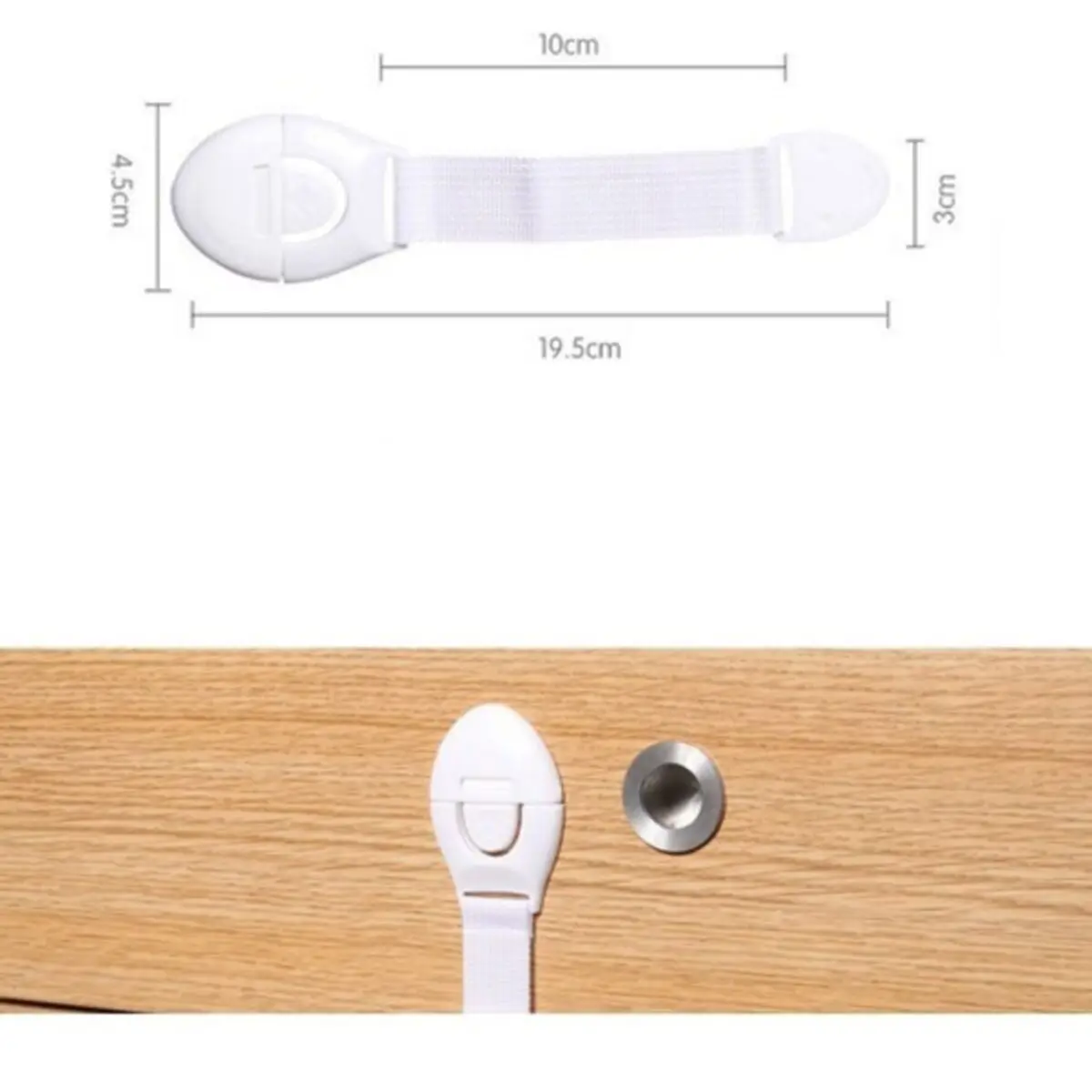 Child Drawer Lock and Cabinet Lock Baby Safety Protection Lock Protective Lock 10 Pieces for both your babies and pets