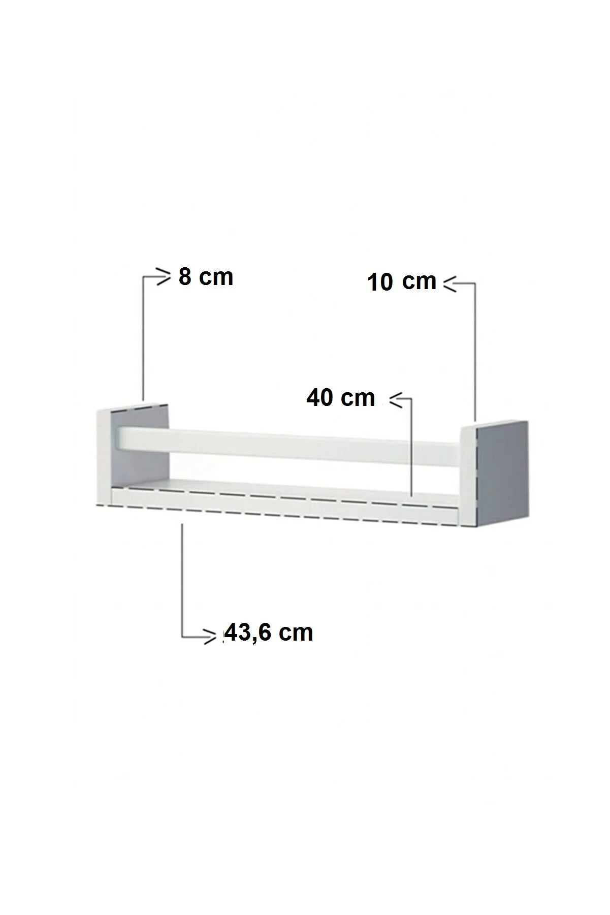 1 Buah Rak Dapur Kamar Mandi Anak-anak Rak Buku Rak Düzenleyici Lemari Mainan Chipboard Dilaminasi Rak Terbang Rak