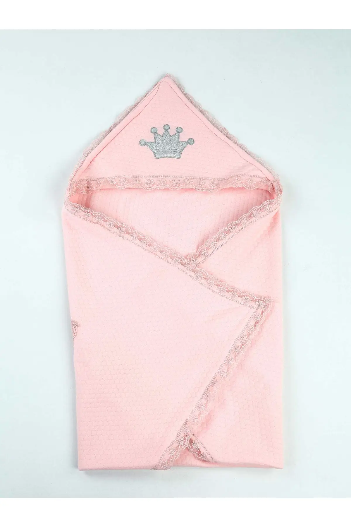 

Pink Babies Girl Blanket Swaddle Cotton Girls Baby Stroller Use Sweaty Seasonal Antiallergic Comfortable 85*85 cm Blanket Models