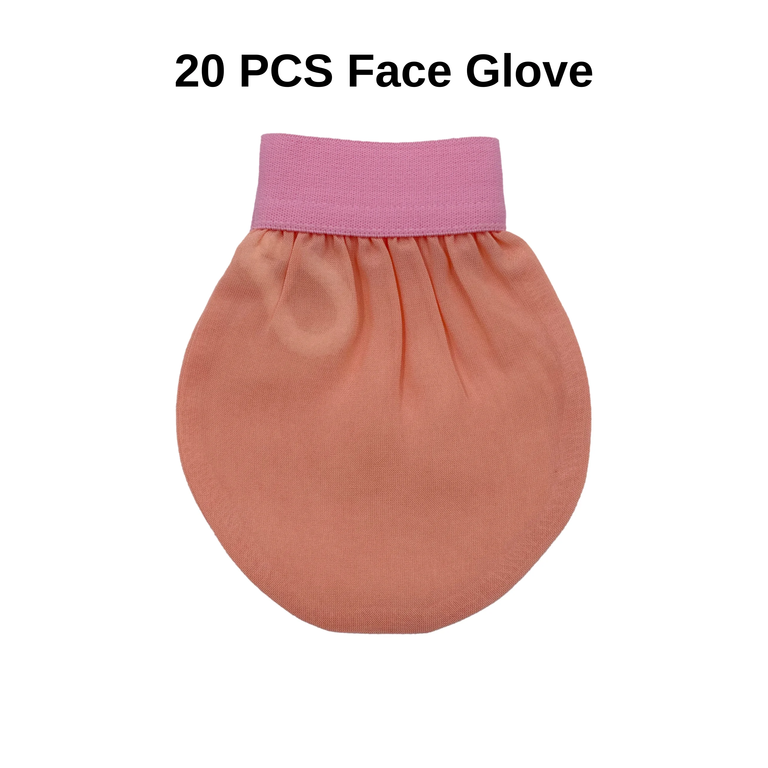 Bulk 20 Pcs Face Gloves 100% Silk Facial Mitt for Tan Removal Experience the Turkish Silk Hammam Scrub for Exfoliating