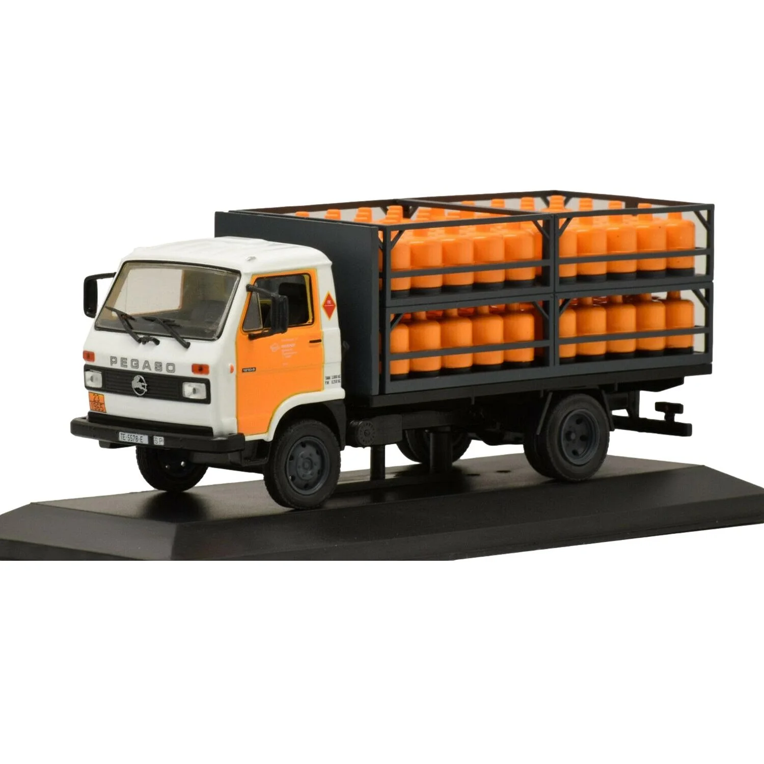 Salvat, Pegaso Ekus REPSOL Butano 1988, Escala 1:43, Vehículos De Reparto Y Servicio, Historia En Nuestras Carreteras, Diecast