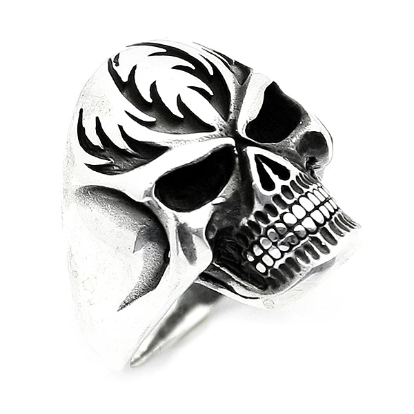 

Mens Ring 925 Sterling Silver Ring Skull Gothic Style Rings Male Jewelry Rings For Men Rings for Women Men`s Rings Men Jewelry