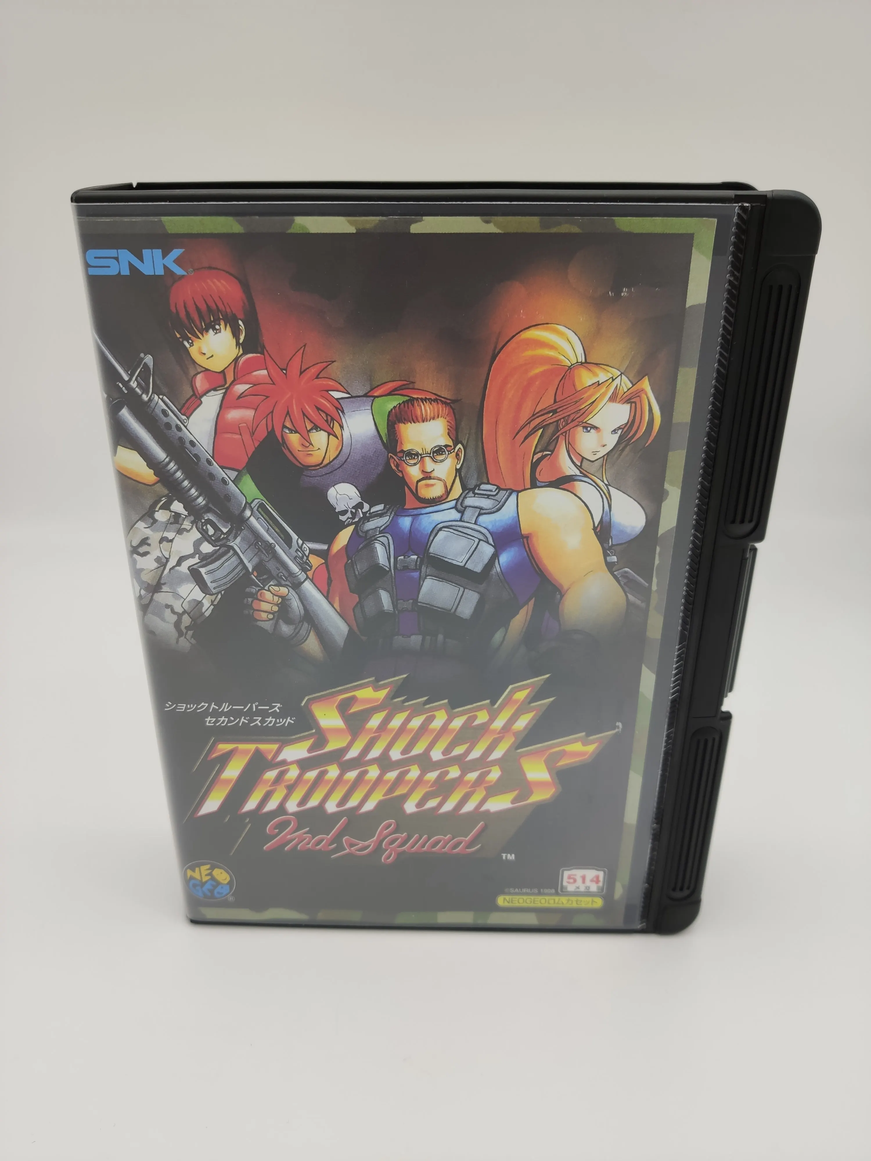 SNAP LOCK BOX + INSERT SHOCK TROOPERS 2 NEO GEO AES NEW