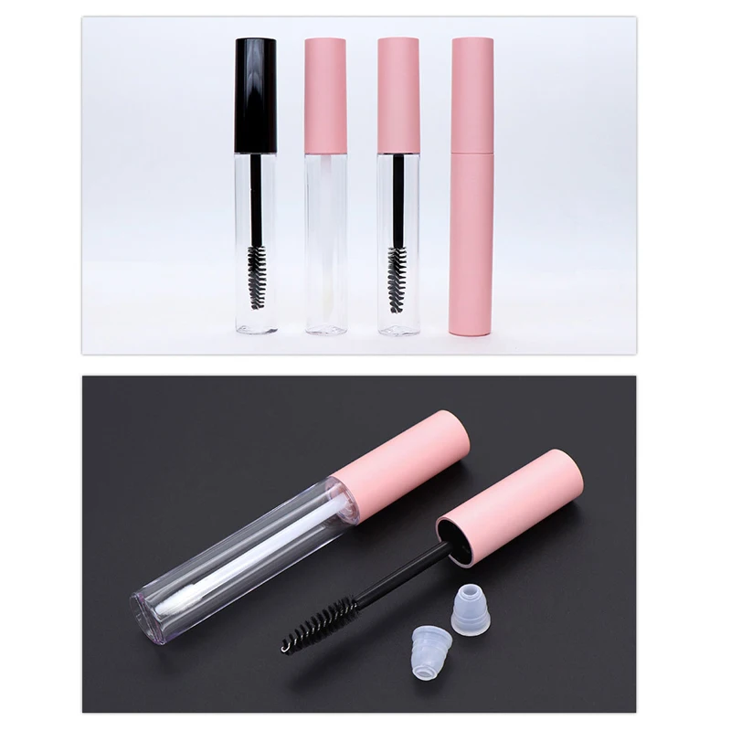 Empty Mascara Bottle Custom Logo Essential Oil Eyelash Serum Bottle Lash Growth Re-Fillable Mascara Wand Tubes Makeup Container